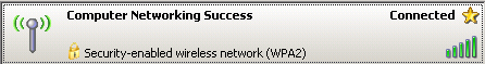 Computer Networking Success Wireless Network