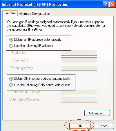 IP Settings