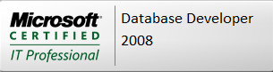 MCITP Database Developer 2008 Certification Logo