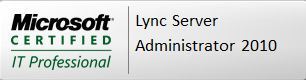 MCITP Lync Server Administrator 2010
