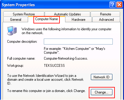 System Properties