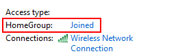 Windows 7 Homegroup
