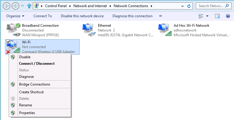 Wi-Fi Properties