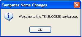 Welcome to the TEKSUCCESS workgroup