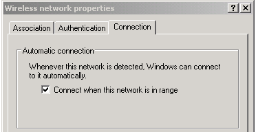 Wireless Network Properties